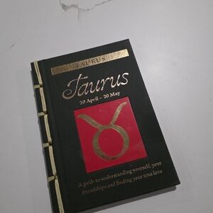 Taurus Zodiac Journal with Gold Accents